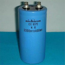 Used 1Pc Nichicon Ce 85 C N R 3300Mfd 400Wv xi