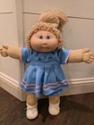 🩷1984 JESMAR Cabbage Patch Kid~Wheat Hair~Blue Eyes~Freckles HM1~HTF OUTFIT💙