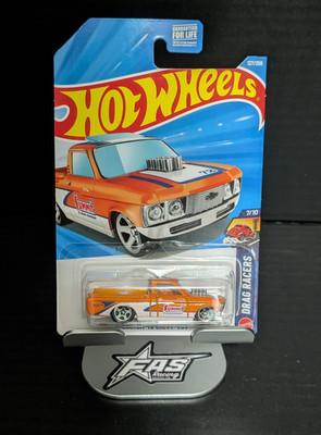  Hot Wheels Custom '72 Chevy Luv Summit Racing Drag Racers Orange 1:64 