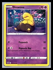 Carta Pokemon Drowzee 060/195 Tempesta Argento Non Holo LP Inglese