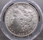 1898 "P" Morgan SILVER Dollar $ PCGS MS61 #744 Uncirculated Unc ECC&C, Inc.