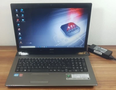 17" Gaming Acer Aspire 7750G Intel i5 2,9GHz 8GB/240GB SSD HDMI Radeon 6850M uvm - Bild 1 von 4