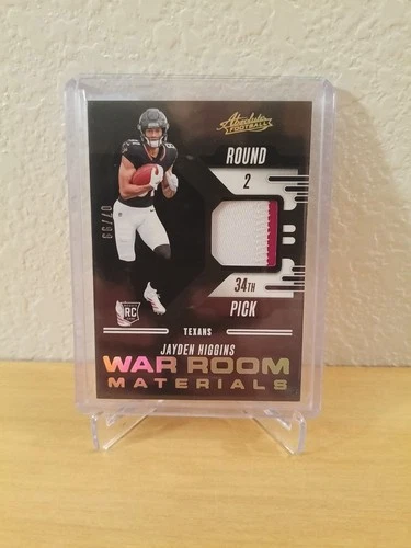 2025 Panini Absolute Jayden Higgins Base (RAW)