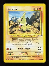 Larvitar 70/105 Common Neo Destiny Pokemon Unlimited Near Mint on eBay