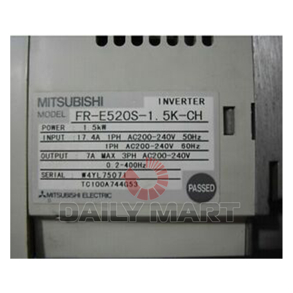 MITSUBISHI ELECTRIC FR-E 500 FR-E 520S EC and FR-E 540 EC Installation Manual Ma