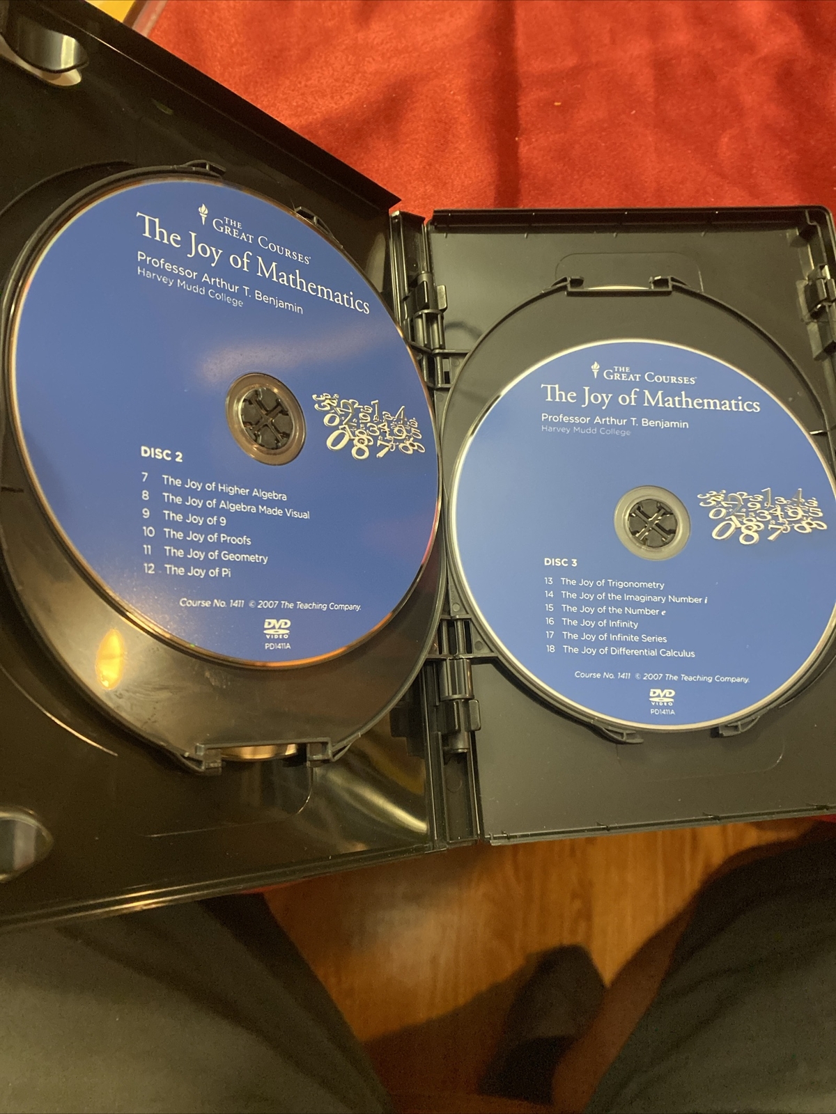 Math 4 Disc New Great Courses The Joy of Mathematics 4 Disc DVD Set - Ships Fast ...