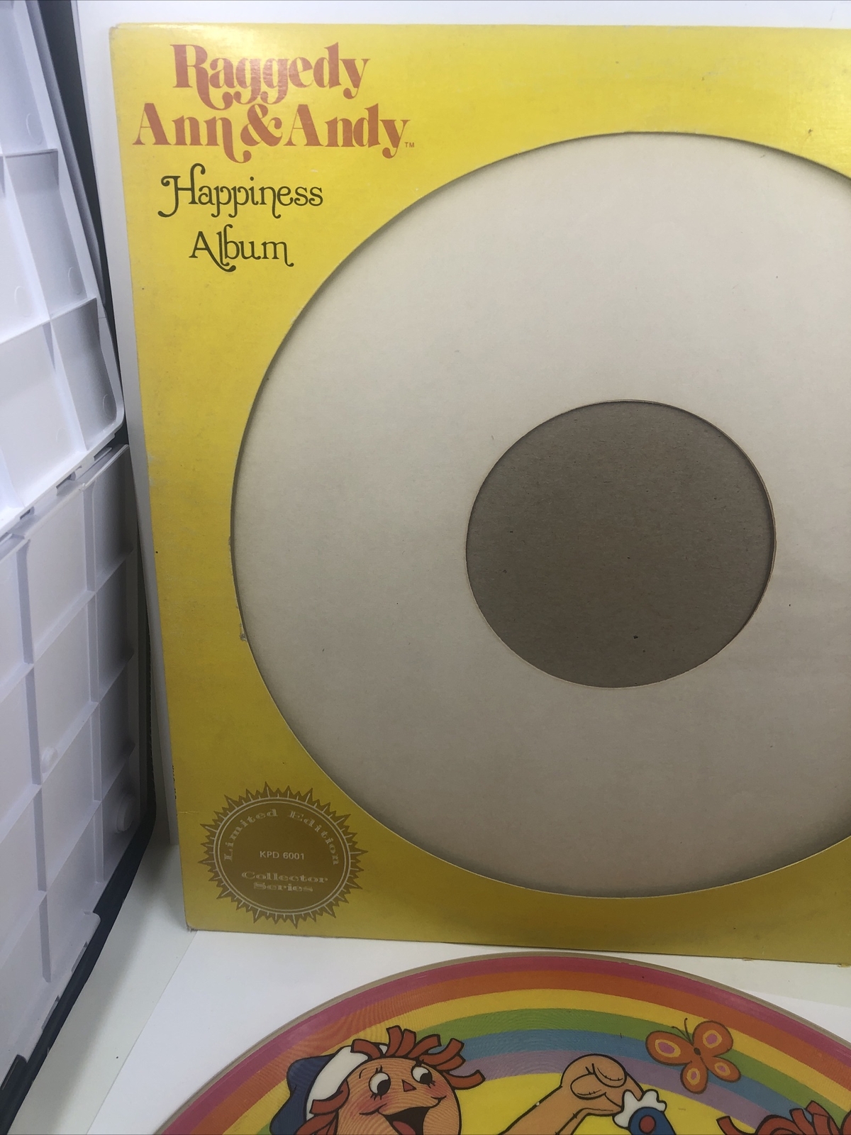 Raggedy Ann & Andy Happiness Album, Photo Record 1981 - Limited Edition KPD 6001