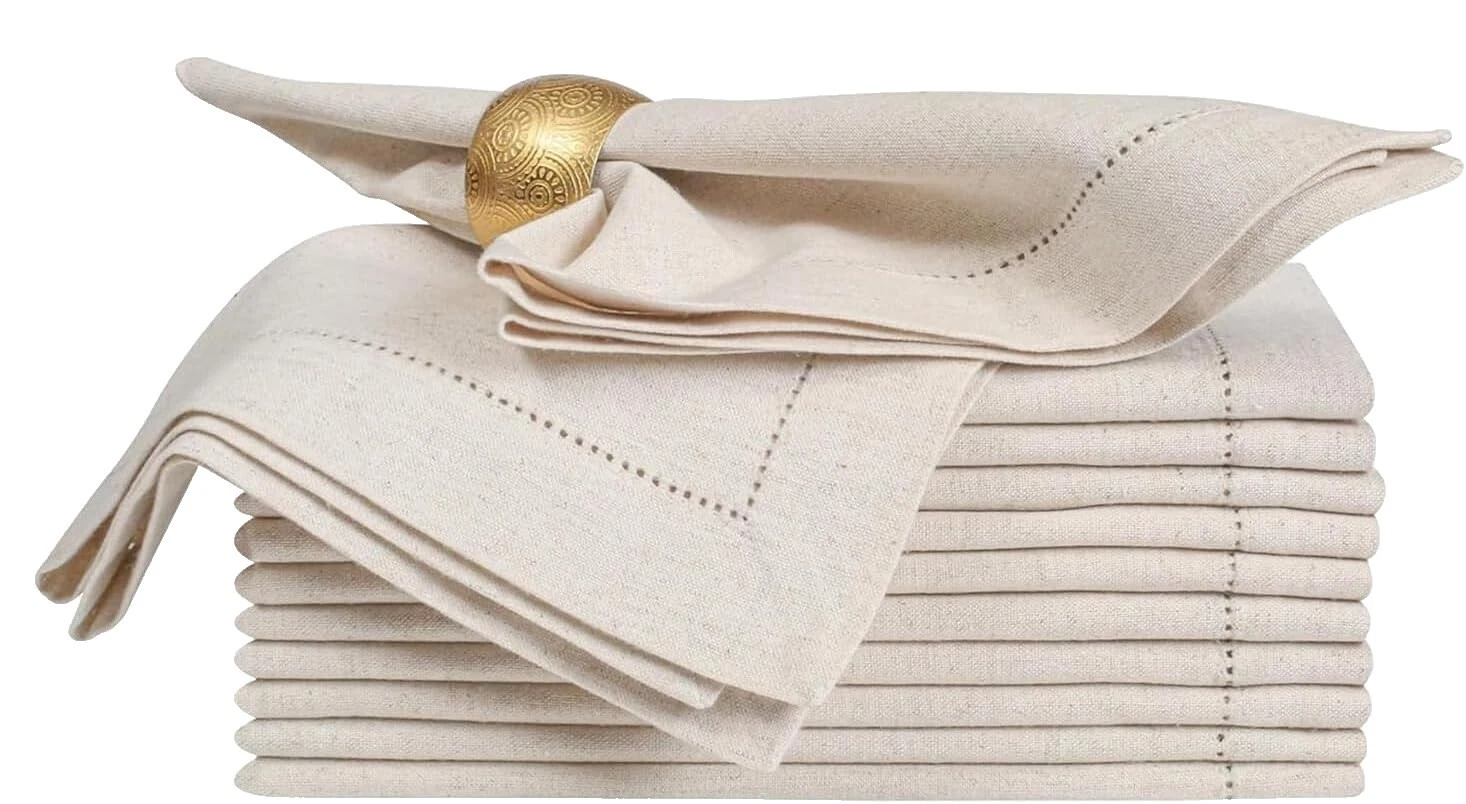 Solid Pattern Square Napkins
