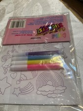 Vintage Lisa Frank Color Your Own Easter stickers sealed new