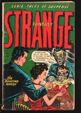 Strange Fantasy #3 1952-Farrell-pre-code horror-spicy-skeleton-rare-Rulah Jun...