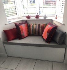 Wide Large Bespoke Size Radiator Cover Frame Bay Window Seat