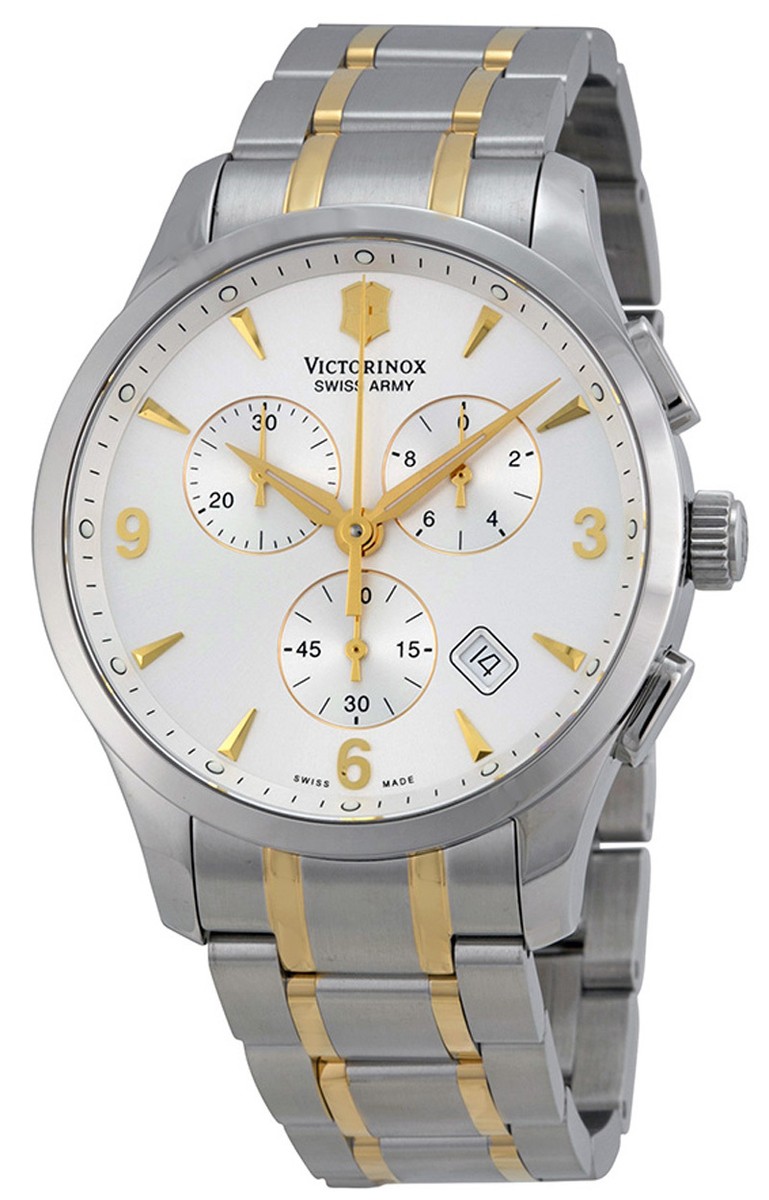 Victorinox 241481 Swiss Army Silver Dial Stainless Steel