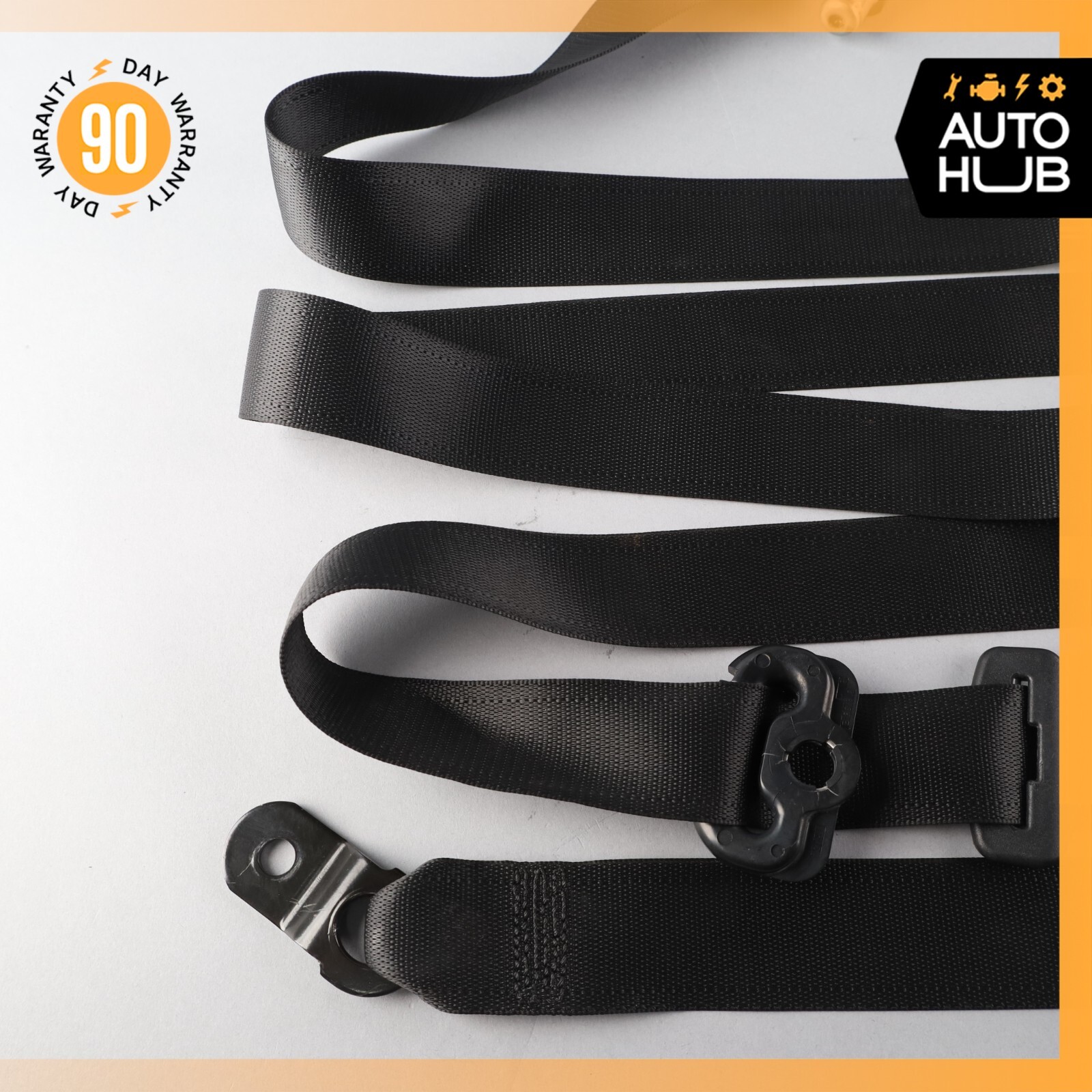 09-13 Maserati Quattroporte M139 Front Right Side Seat Belt Black OEM 68k