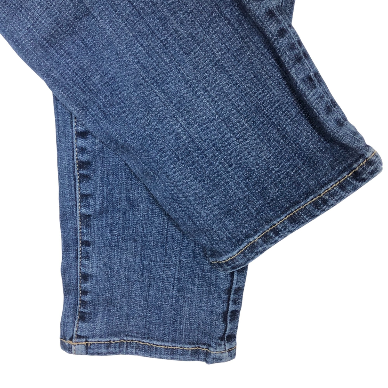 Jag Women's Girlfriend Jeans Sz 6 (30 X 29) Distressed Cotton Stretch Med Wash