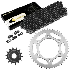Black Drive Chain And Sprocket Kit for Honda CR500R 1992-2001
