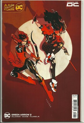 GREEN ARROW #2! NM! MARCIO TAKARA AAPI HERITAGE MONTH VARIANT COVER!
