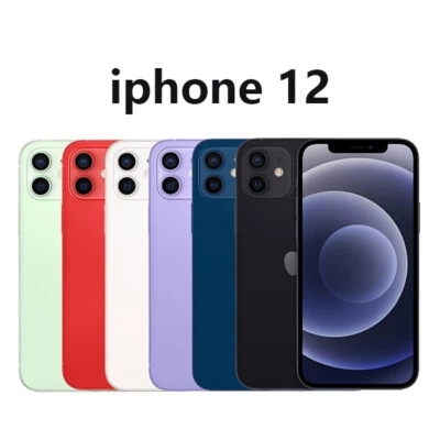 Nuovo Apple iPhone 12 64GB/128GB/256GB Dual SIM iOS Smartphone 6,1" 4GB RAM