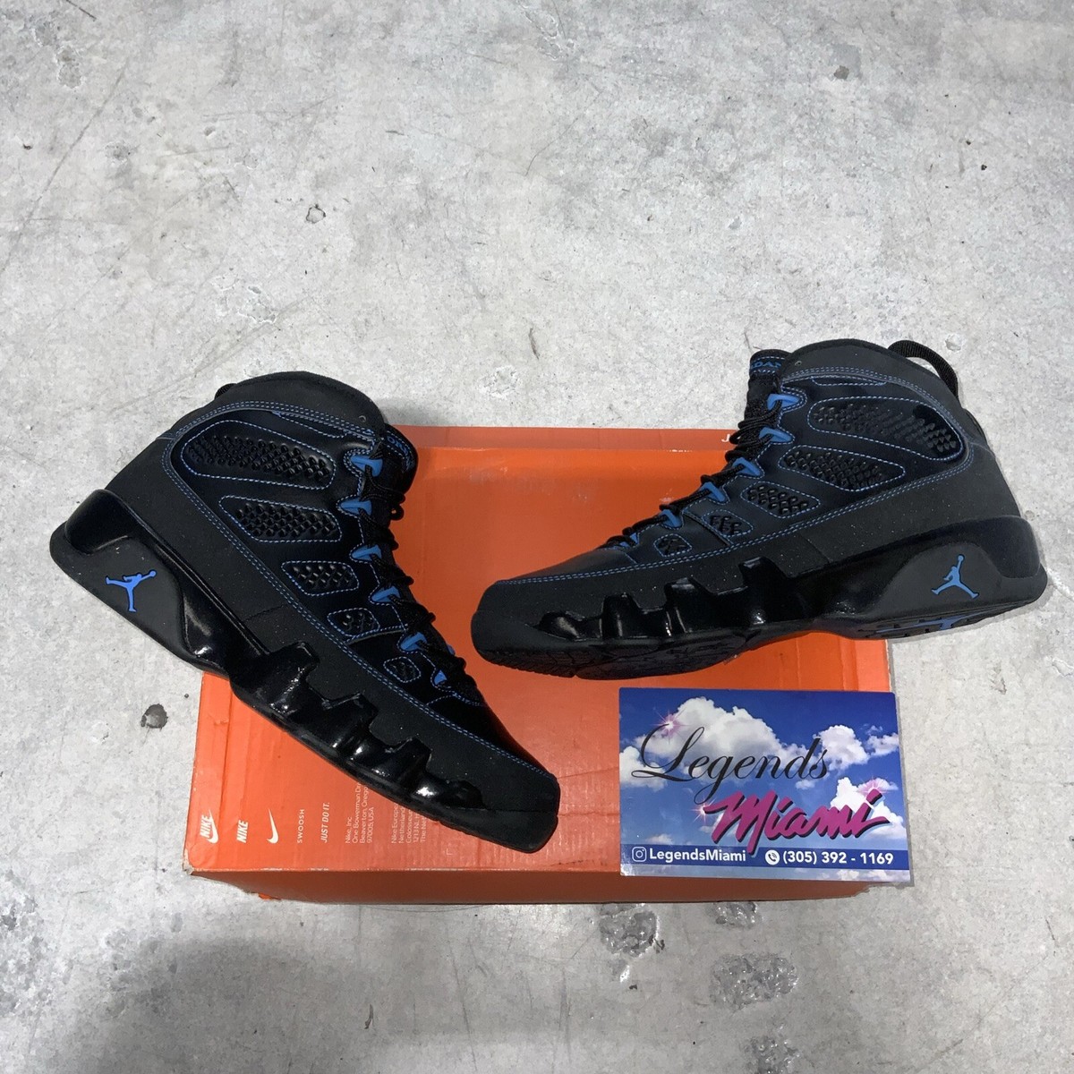 Air Jordan 9 Retro “Photo Blue”- Size 9.5/BRAND NEW/FAST