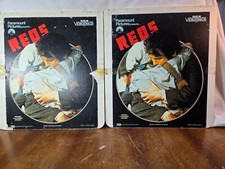 REDS 1981 Movie RCA Videodisc CED Selectavision 2 Disc Set - Beatty, Nicholson