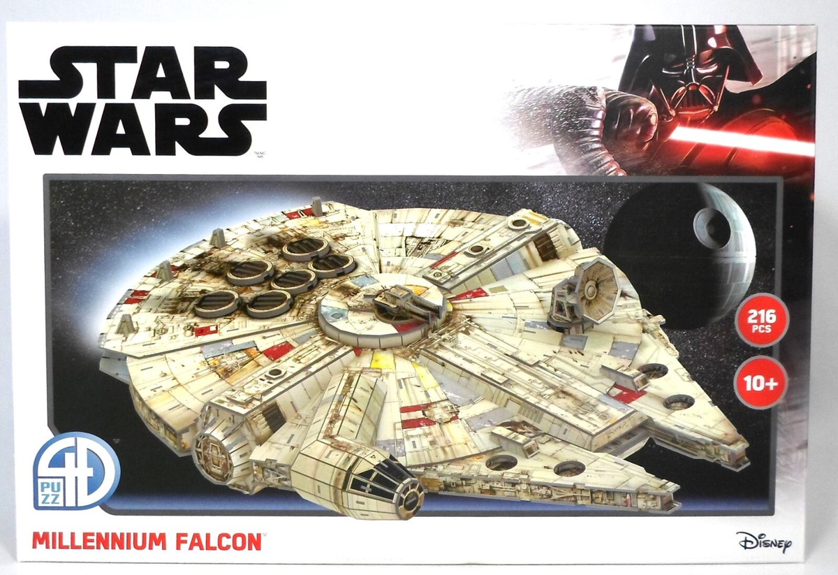 4D CITYSCAPE STAR WARS MILLENNIUM FALCON 3D PUZZLE 216Pcs 18.82