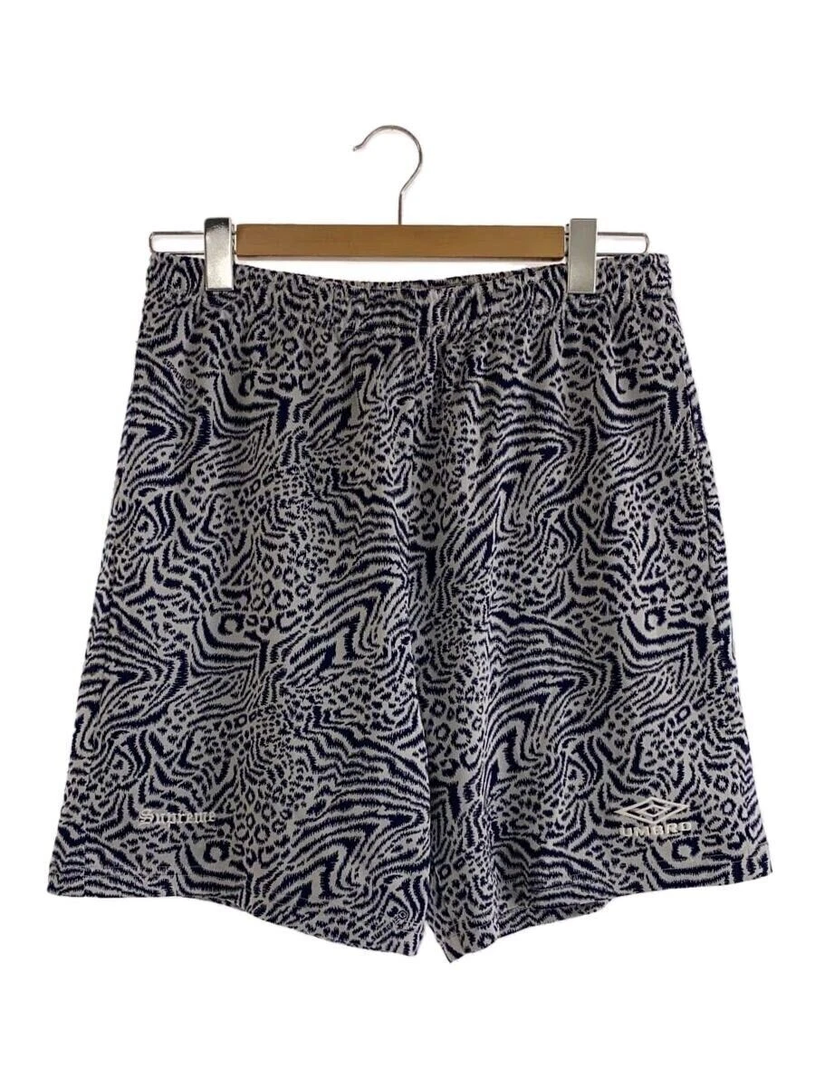 Pantalon court Supreme M gris polyester motif total SS23SH14 occasion