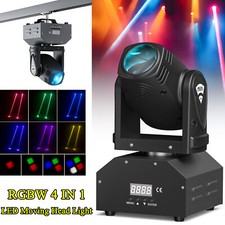 1PC LED Moving Head Light RGBW Beam Stage DMX Spot Lighting DJ Disco Club Party