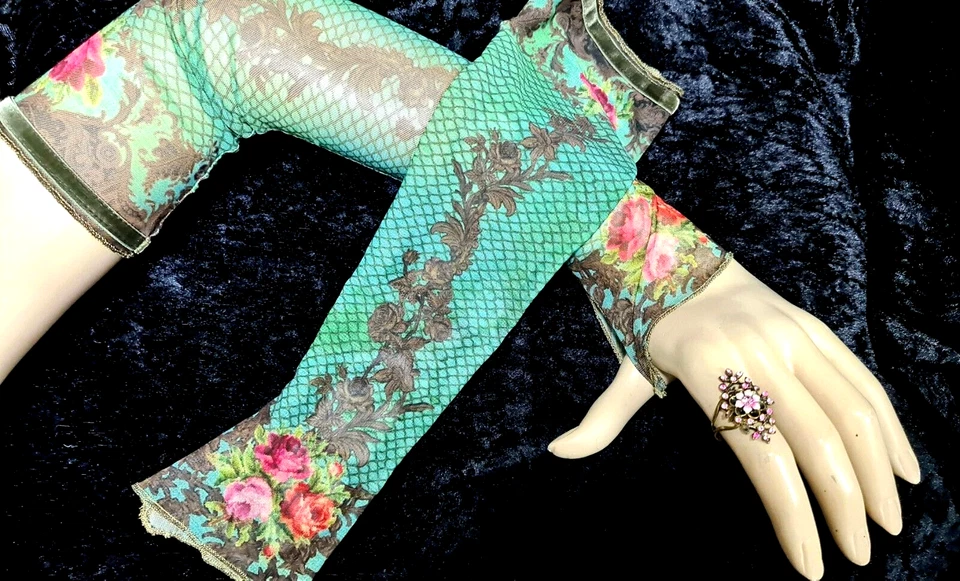 Hermosos guantes de decoración de manos de Michal Negrin únicos #0809# Foto 3 de 4