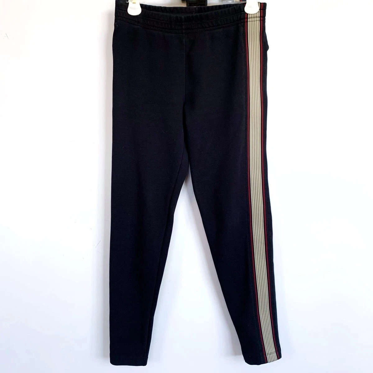 DRIES VAN NOTEN Track Pants Trousers Black Size M