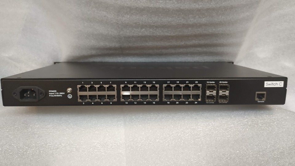 pakedge device & software inc. Model S24Hav Network Switch for