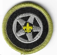 BSA AUTOMOTIVE MAINTENANCE MERIT BADGE CURRENT MINT NWT TYPE L SINCE 1910 BACK