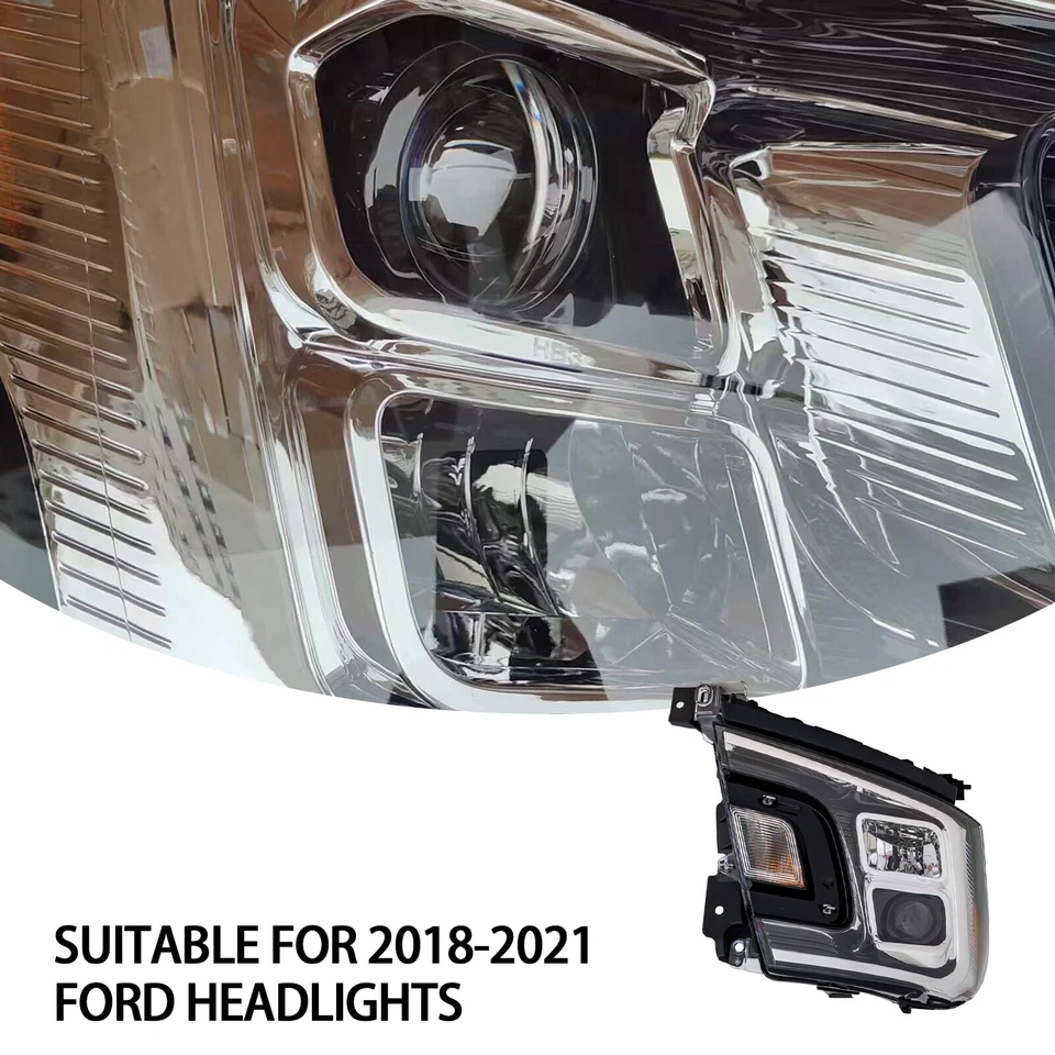 For Ford Expedition 2018-2021 Headlight Assy W/ Bulb JL1Z13008J Left Driver SihC Foto 4 de 4
