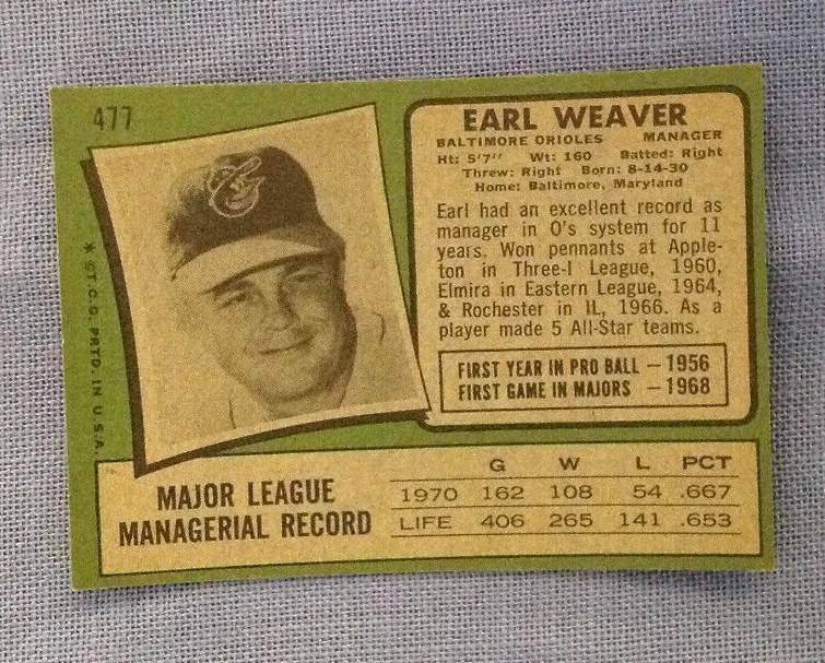 1971 Topps Pick a Card Complete your Set VG-NM-MT 439-748 N UPDATED $1 MAX SHIP - Image 4 of 4