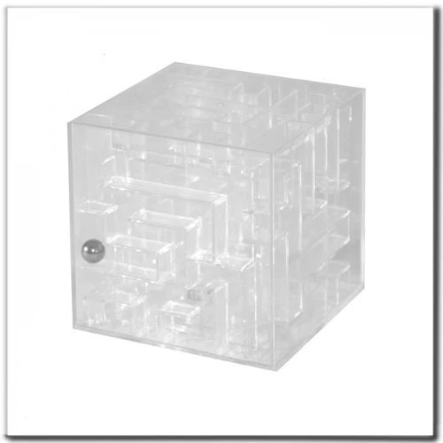 Labyrinth Würfel Geschenkbox - Geschenke spielerisch verschenken oder Spardose - Bild 2 von 2