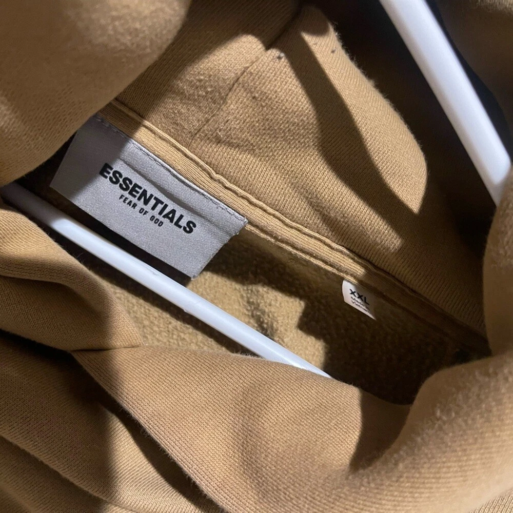 Felpa con cappuccio pullover Fear of God Essentials AMBRA. XXL