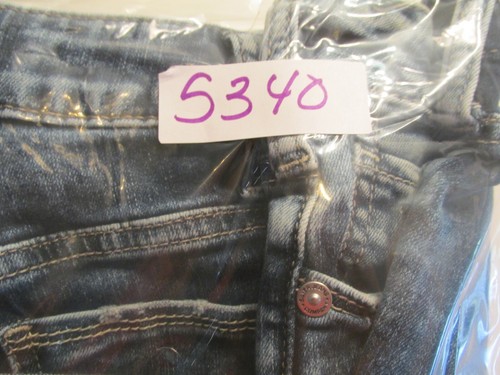 SILVER JEANS CO Suki Jean Shorts Women Waist 34" Blue Denim Cuffed Stretch - Picture 14 of 14