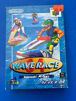 Wave Race Nintendo 64 N64 (Japan) COMPLETE Box