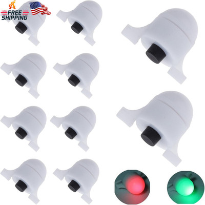 Lemonbest Newest LED Night Fishing Strike Alert Glow Stick Bite Alarm