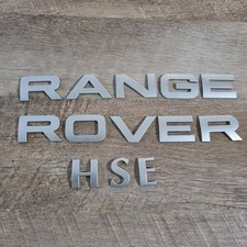 2011 Land Rover Range Rover Hse Rear Emblem Set