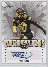 2015 Leaf US Army All-American Bowl Silver 2/25 Tim Irvin #TK-TI1 Auto 0jd0
