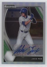 2021 Panini Prizm Draft Picks Silver Prizm Auto Jake Fox #PDP95 Auto 0ud4