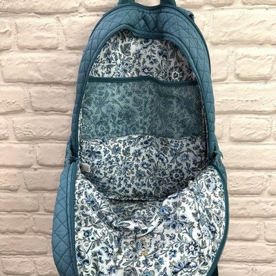 Vera Bradley Teal Quilted Backpack Taylor Swift Rainbow  display picture 2