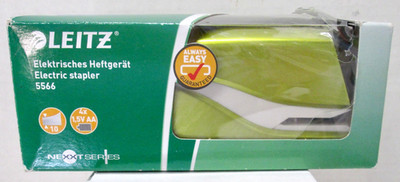 Leitz 55667064 Stapler 10 Sheet Capacity Ergonomic Metal Body Includes Staples