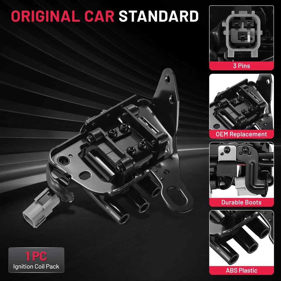 For Hyundai Elantra 2007-2012 Standard UF-593 Intermotor Ignition Coil Foto 2 de 4