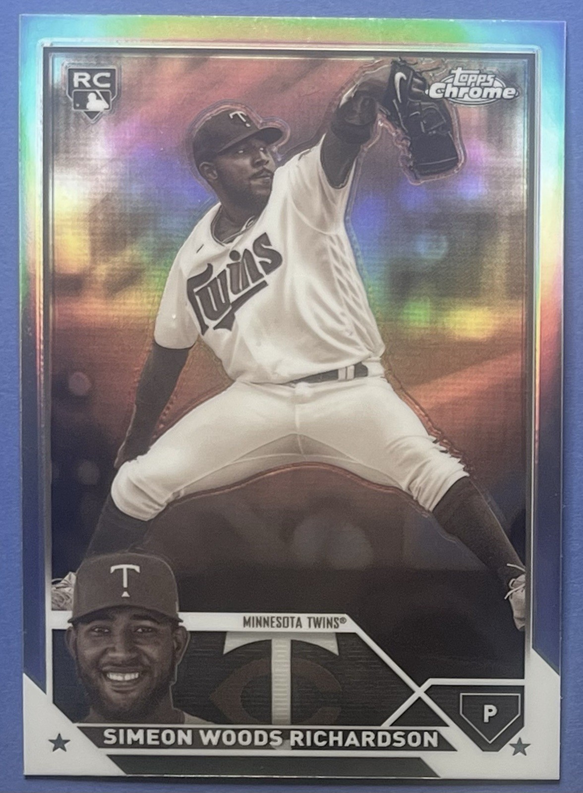 2023 Topps Chrome - Simeon Woods Richardson #173 Sepia Refractor (RC)