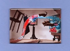 SALVADOR DALI *2x3 FRIDGE MAGNET* SPANISH SURREALIST ARTIST SKILL PAINTER CUBISM