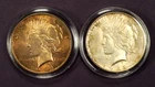 New ListingSet of 2 -- 1922 Peace Silver Dollar
