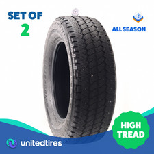 Set Of 2 Used Lt 27565r20 Bridgestone Dueler At Rh-s 126123r - 832