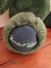 MARSHALL FIELD'S 2003 GREEN TEDDY BEAR PLUSH FOOT LOGO TUSH TAG EXCELLENT  — photo 2