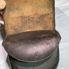 Original US Civil War Leather Cap Pouch, Good Wool, Very Good Condition — photo 5