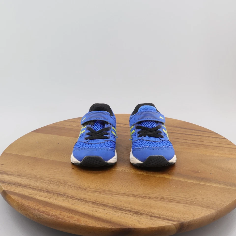 Zapatos para correr ASICS para niños talla 5 Contend 5 TS 1014A046 azul/limón chispa Foto 2 de 4